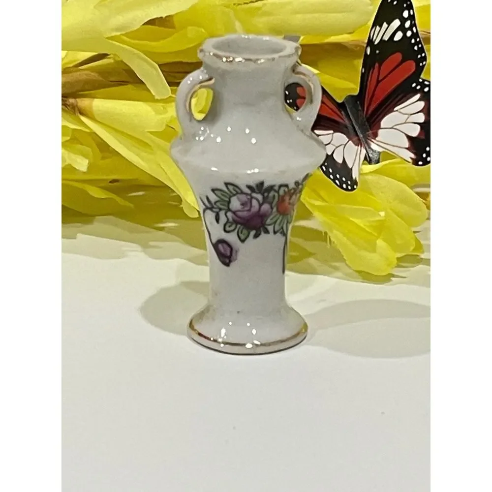 Vintage Mini Handled Vase Made in Occupied Japan
